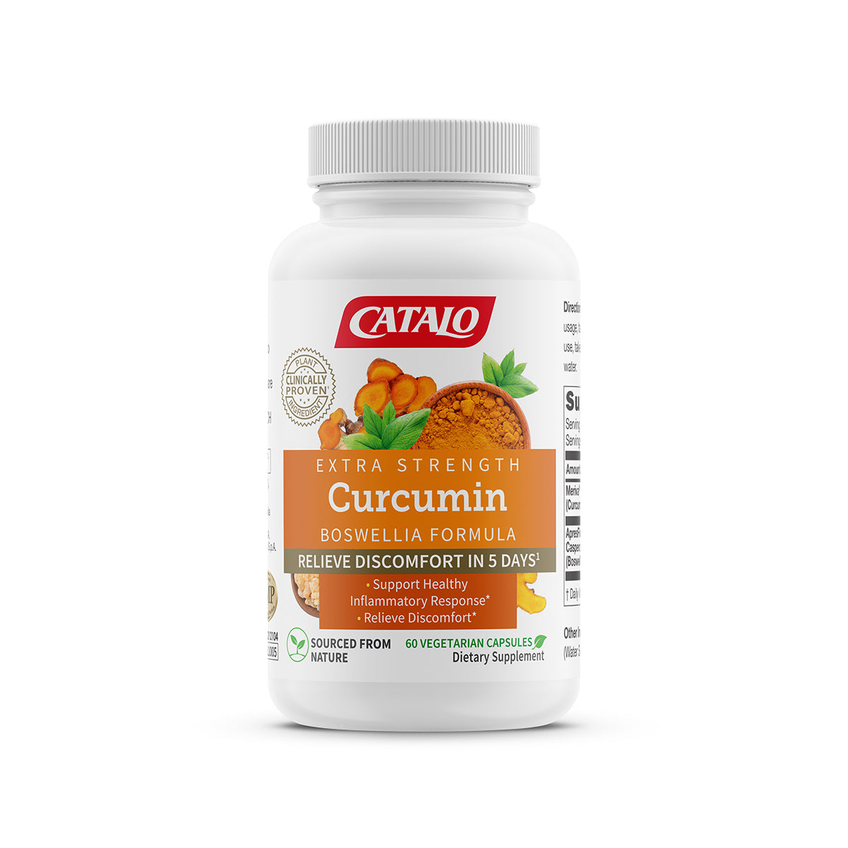 CATALO家得路特強薑黃乳香精華 60粒,含Meriva®薑黃素及Casperome®乳香,紓緩頭痛肩頸不適,護肝排毒,最快5日見效,適合過勞及長期飲酒人士。
CATALO家得路多元維他命全效營養 60粒,含25種維他命及礦物,提升活力,抗氧化,適合缺乏均衡飲食及關注皮膚人士。